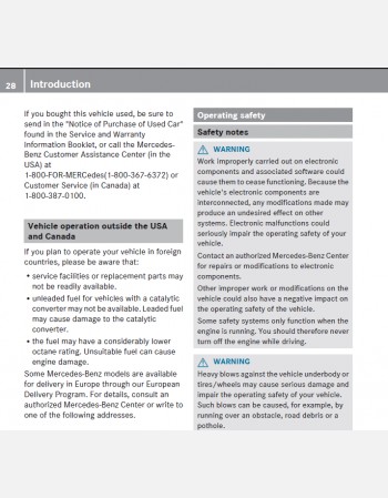 mercedes benz cl class 2012 owners manual